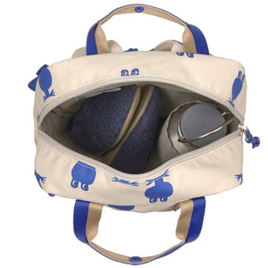 Kindergartenrucksack Mini eckig – Happy Trails Frog
