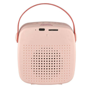 Karaoke-Set - Mini Karaoke-Set Pink (Mikrofon und Lautsprecher)