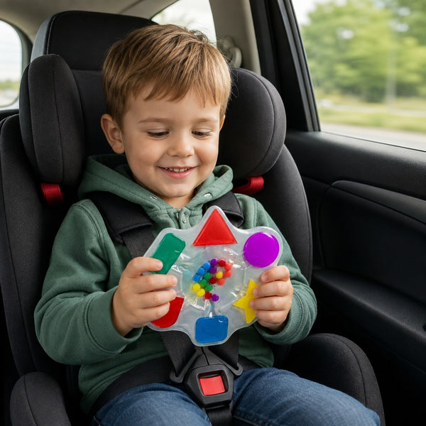 Sensorik-Knetspielzeug - Tullo Squishy Farbsortierer mit Gel