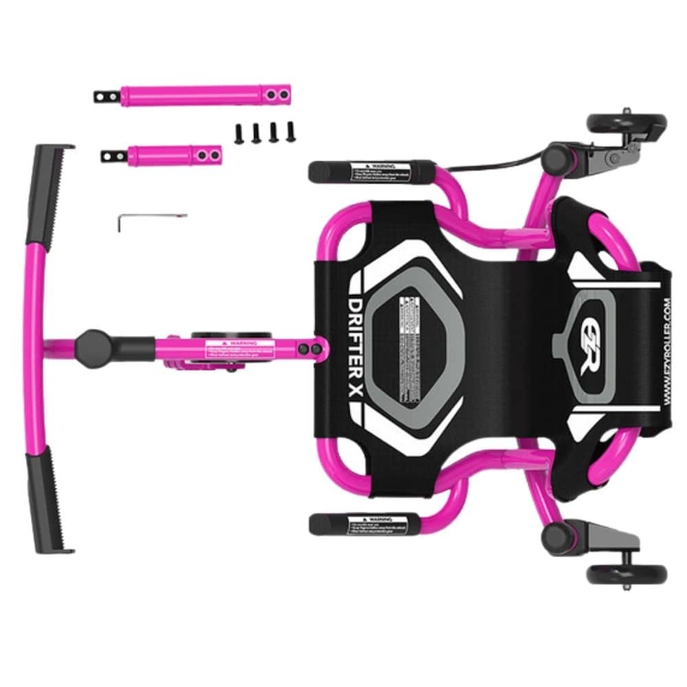 Drifting-Sitz-Gokart & Kinderfahrzeug - Drifter X Pink (4-12 Jahre)