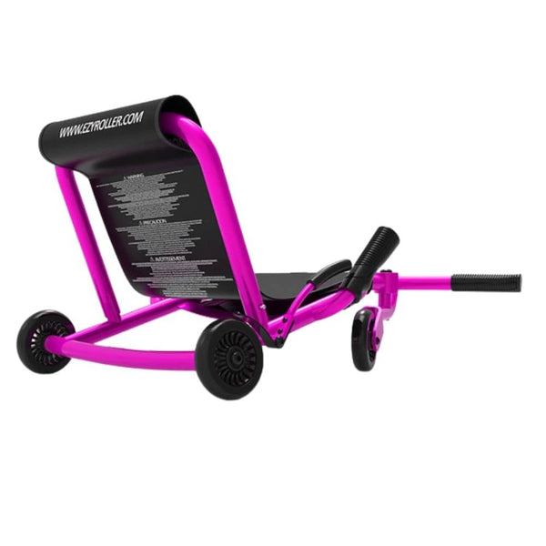 Kinderfahrzeug & Sitz-Gokart mit Beinantrieb - Classic Pink (3-12 Jahre)
