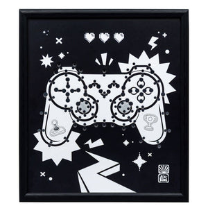 DIY-Leuchtdeko-Set - Neon Gamepad