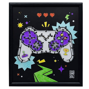 DIY-Leuchtdeko-Set - Neon Gamepad