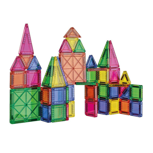 Magnetische Bausteine - Mini Magnex, Travel Set XL (56 Teile)