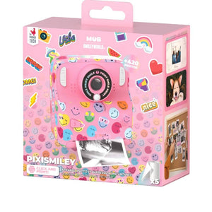 Kinderkamera mit Sofortdruck MOB PixiPrint Smiley World in Rosa - Ansicht 5