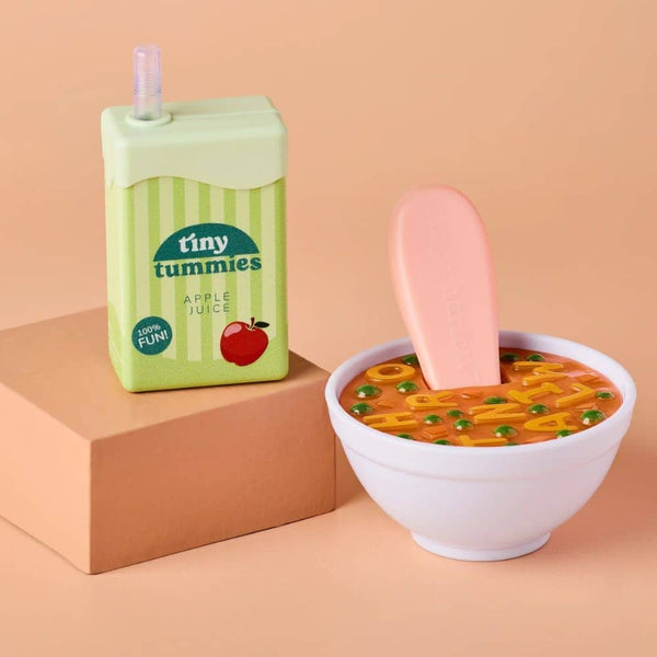Tiny Harlow Puppenzubehör - Magisches Lunch-Set Buchstabensuppe und Saft - Ansicht 2