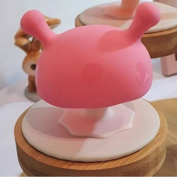 Beruhigungsbeißring - Mushroom Pink