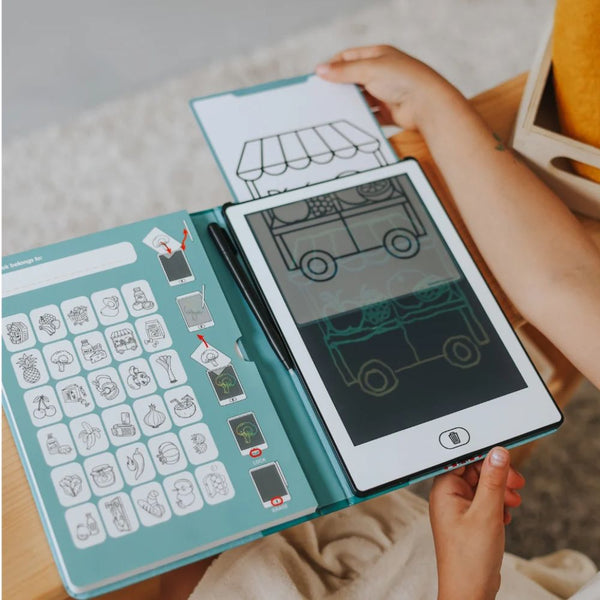 Grafik-Tablet zum Zeichnen mit Schablonen Kidydraw Mini - Market