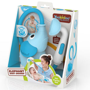 Kinderdusche - Elefant Blau