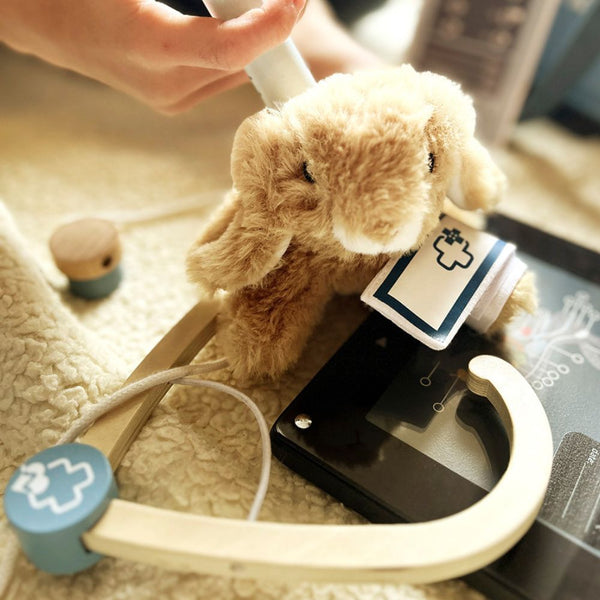 Rollenspielset Arzttasche - Tierarzt-Tasche mit Hase