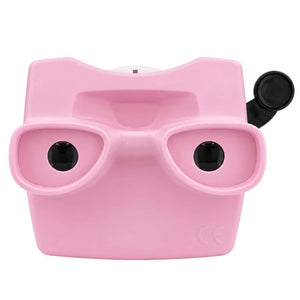 Retro 3D-Betrachter mit räumlichem Bildeffekt - Rosa