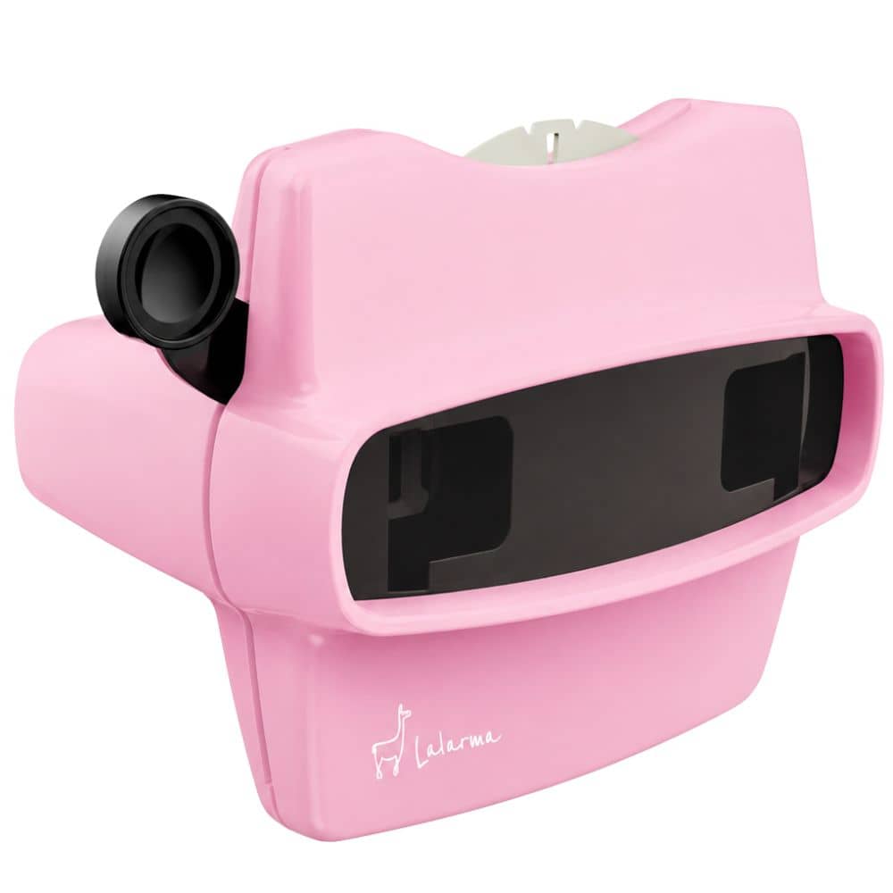 Retro 3D-Betrachter mit räumlichem Bildeffekt - Rosa