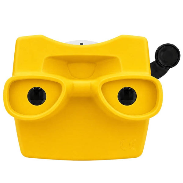 Retro 3D-Betrachter mit räumlichem Bildeffekt - Gelb