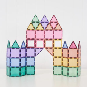 Magnetische Bausteine - Pastel Creative Pack (104 Teile)