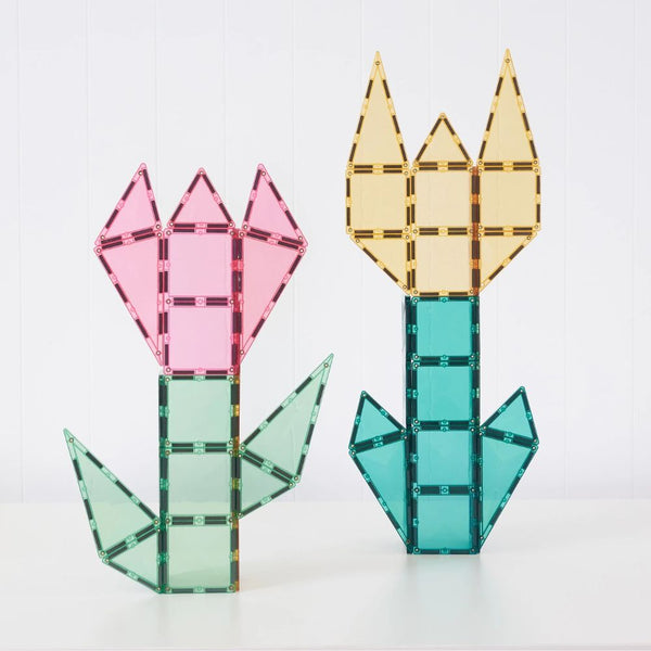 Magnetische Bausteine - Pastel Creative Pack (104 Teile)