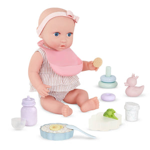 Fütter- und Pflegeset für Babypuppen