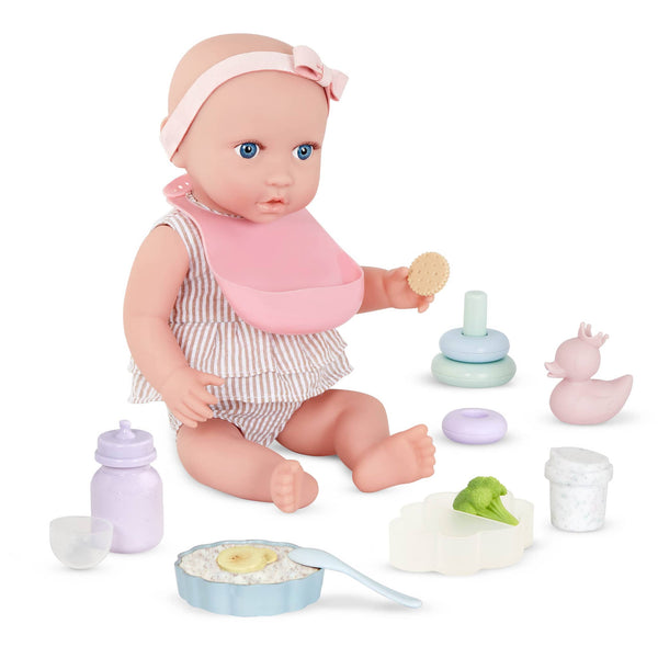 Fütter- und Pflegeset für Babypuppen