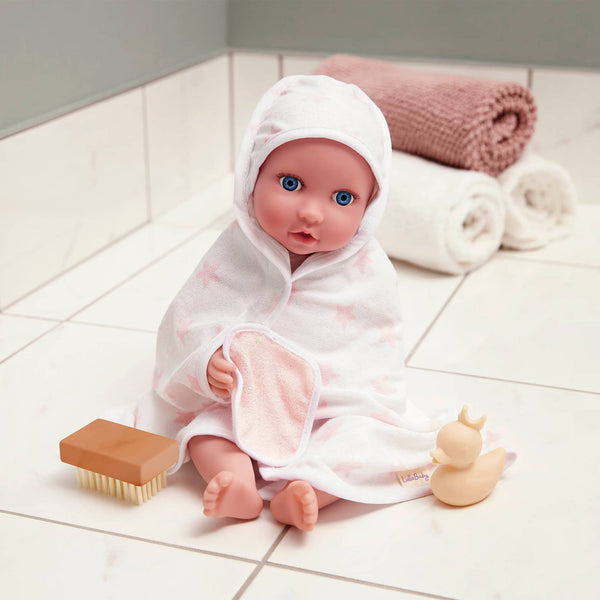 Badeset für Puppen mit Handtuch und Zubehör
