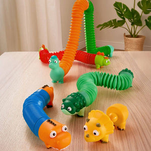 Battat Li'l Dino Buddies sensorische Röhren Dinosaurier - Ansicht 3