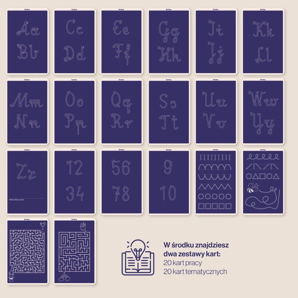 Grafiktablett mit Arbeitsblättern zum Zeichnen KidBook - Magic Forest