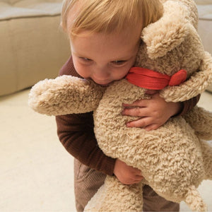 Kuscheltier - liegender Hund Gabi XL (50 cm)
