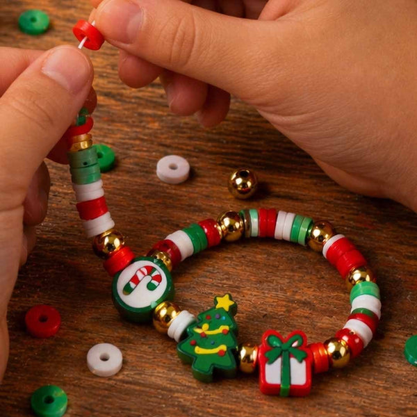 Bastelset für Weihnachtsarmbänder – Tannenbaum