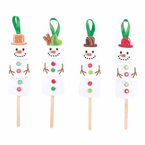 DIY-Bastelset – Schneemänner (8 Figuren)