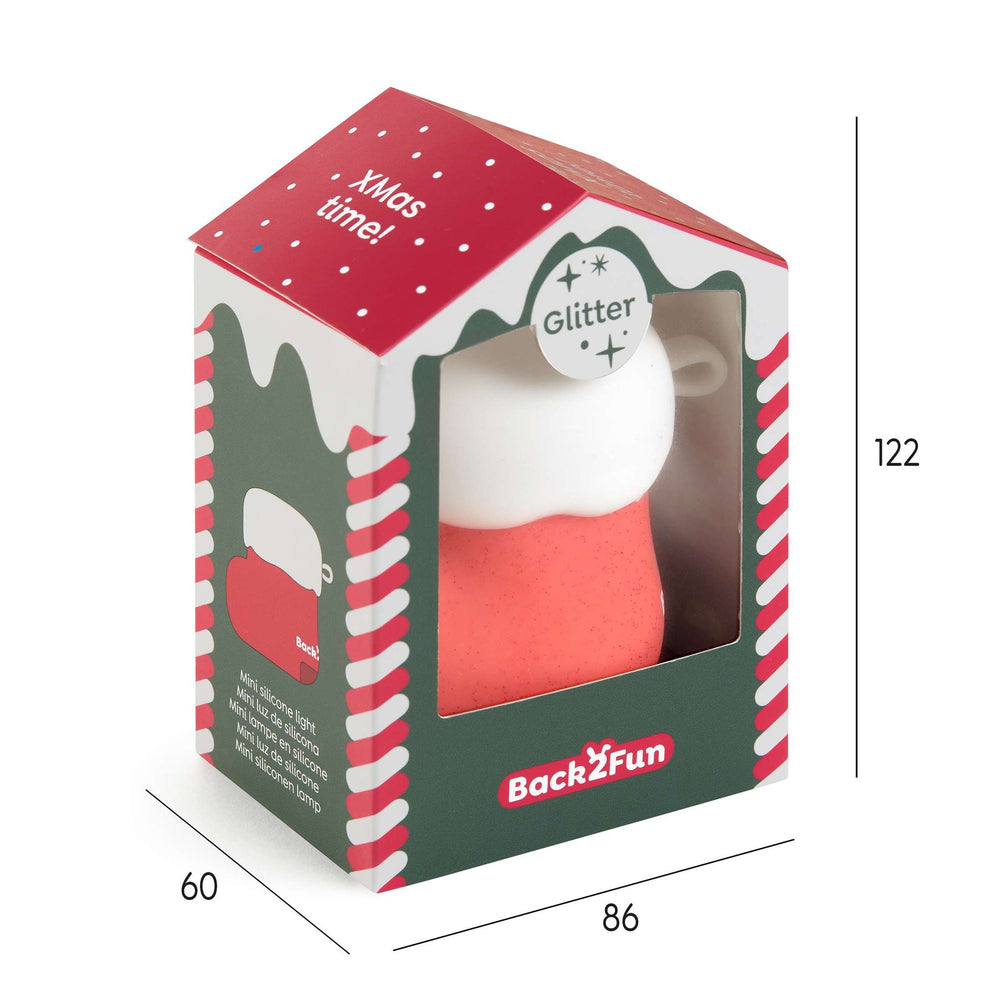 Weihnachtslampe mit drei Leuchtmodi Xmas Time – Weihnachtssocke