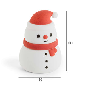 Weihnachtslampe mit drei Leuchtmodi Xmas Time – Schneemann