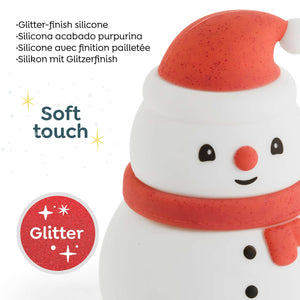 Weihnachtslampe mit drei Leuchtmodi Xmas Time – Schneemann