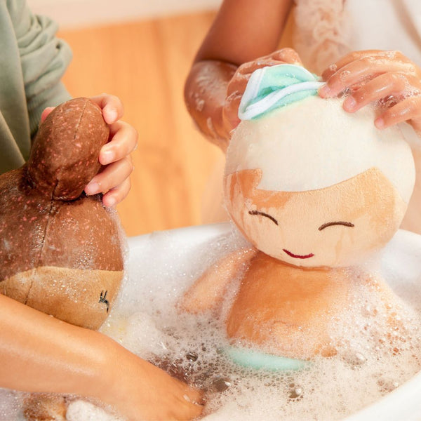 Badepuppe - Bath Doll Junge, blond (35 cm)