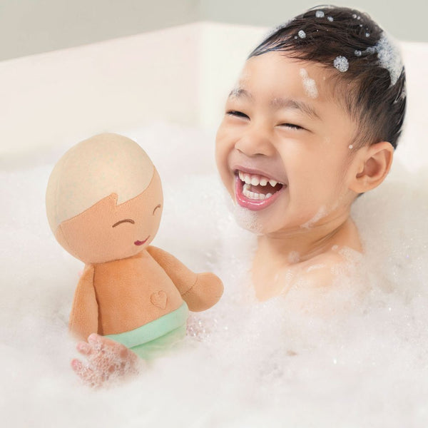 Badepuppe - Bath Doll Junge, blond (35 cm)