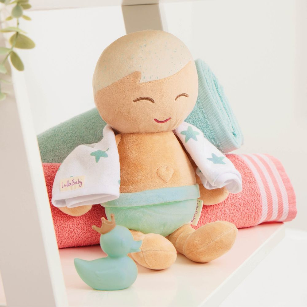 Badepuppe - Bath Doll Junge, blond (35 cm)