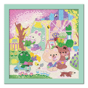 Diamond-Painting-Set - Cosy Strass Süßer Tag (ab 14 Jahren)