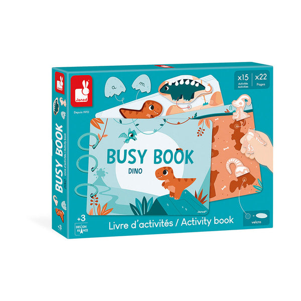 Beschäftigungsbuch - Busy Book Dinosaurier (ab 3 Jahren)