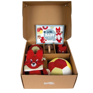 Small Foot Geschenkset Baby-Box - Entdecken und Kennenlernen, 6 Teile - Ansicht 3