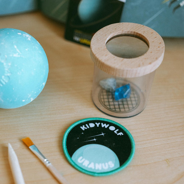 Kidywolf KidyPlanet - Planet und Sammel-Pin Uranus