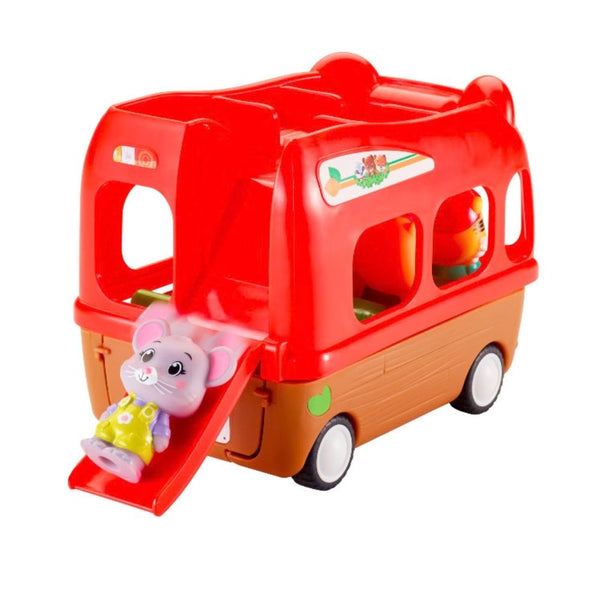 Klorofil roter Doppeldeckerbus mit Maus Chester - Produktfoto 4