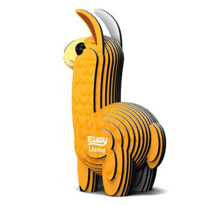 Eugy 3D-Puzzle aus Karton Lama - Produktfoto 4