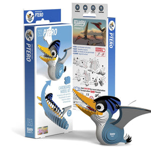 Eugy 3D-Puzzle aus Karton Dinosaurier Ptero - Produktfoto 5
