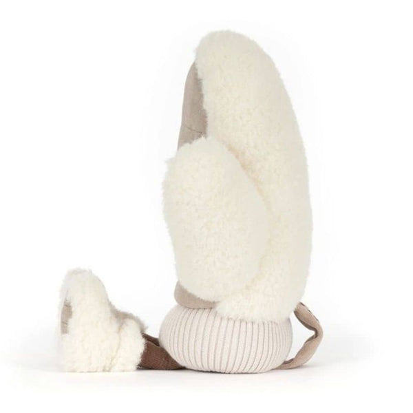 Jellycat Plüsch-Fäustling in Creme-Beige mit Gesicht, 27 cm - Ansicht 3
