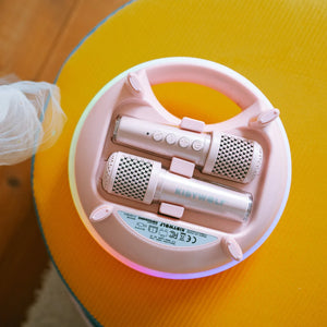 Karaoke-Set für Kinder – Kidykaraoke kabellos - rosa