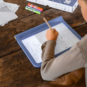 Beleuchtetes Tablet zum Schreiben- und Zeichnenlernen Kidydraw Pro – Manga