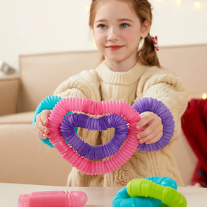 Set mit leuchtenden Sensorröhren