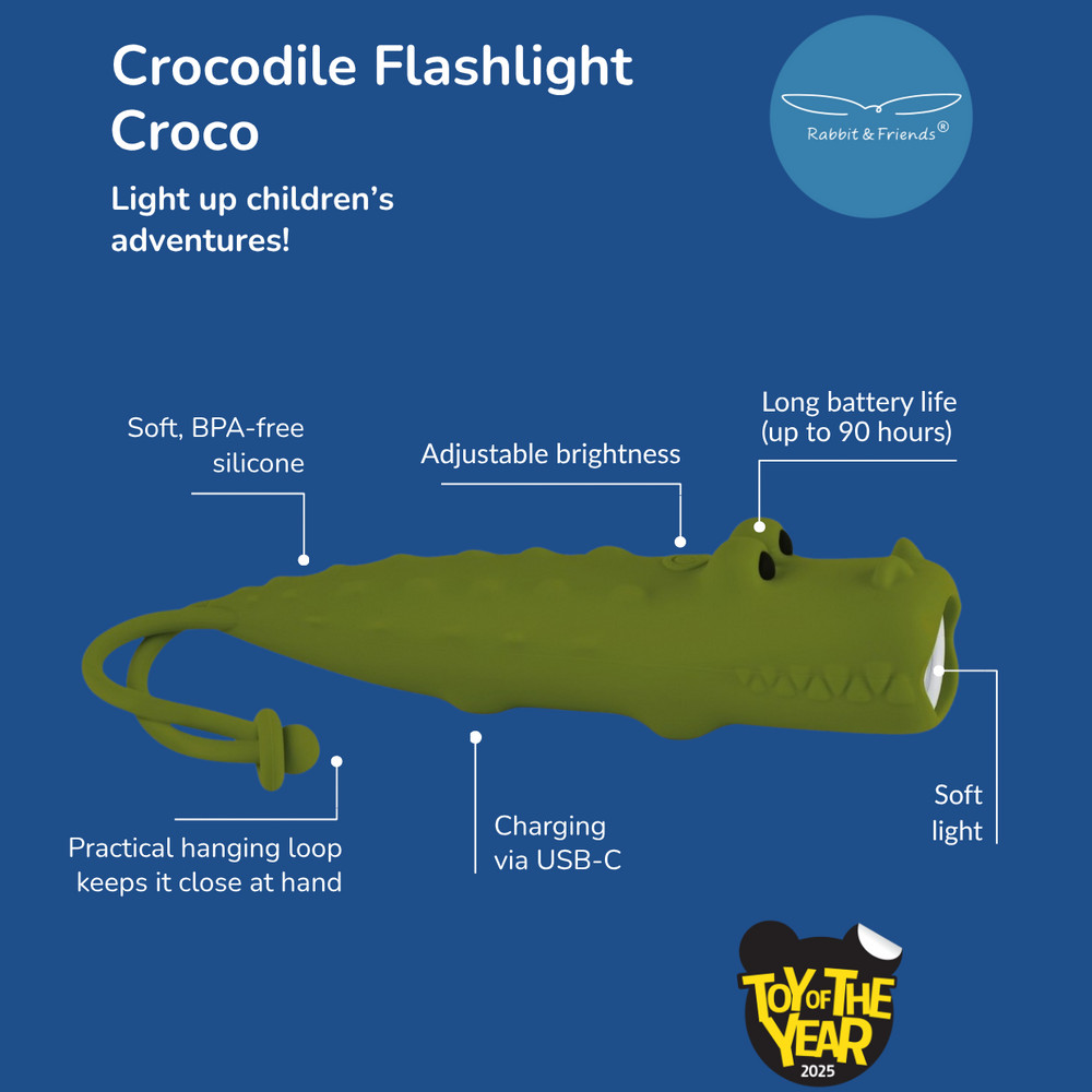 Taschenlampe Krokodil - Croco