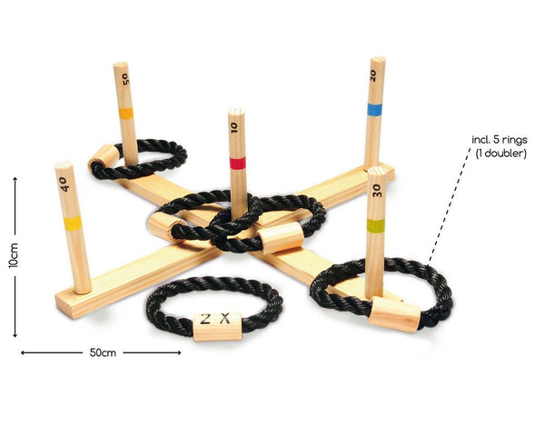 Geschicklichkeitsspiel – Ringwurfspiel