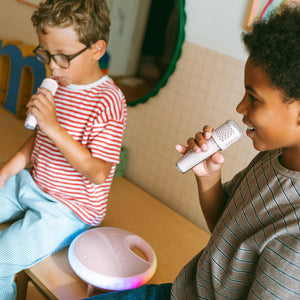 Karaoke-Set für Kinder – Kidykaraoke kabellos - rosa