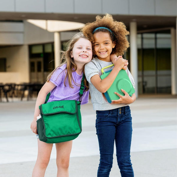 Lunchbox mit Thermoskanne OmieBox – Monster Blue