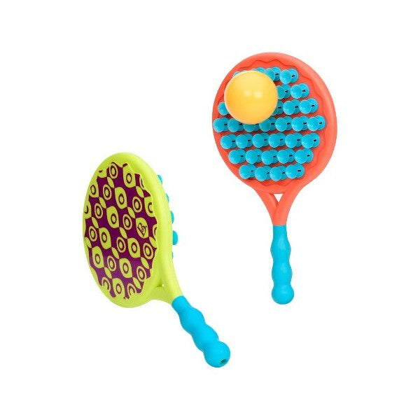 Set mit doppelseitigen Schlägern und Ball – Beach Boppers - Tublu.de