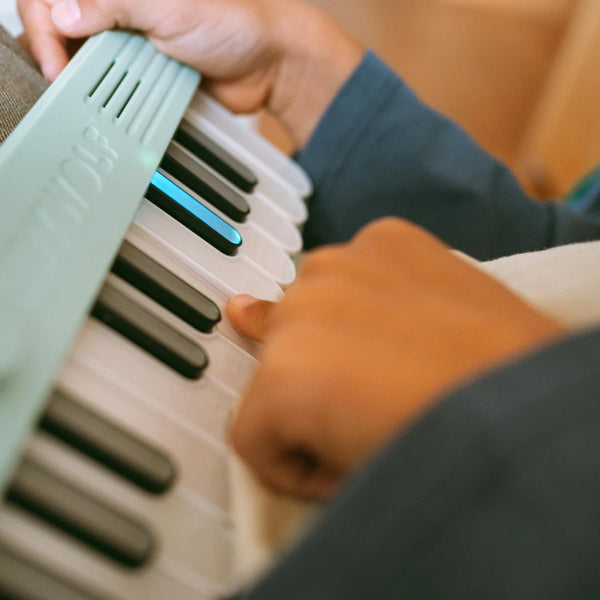 Lern-Keyboard mit Leuchttasten - Kidypiano, Grün (ab 6 Jahren)